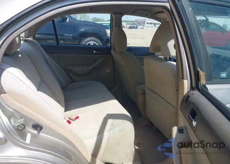 2003 Honda Civic Lx из США, поврежденный, VIN 2HGES16583H538021